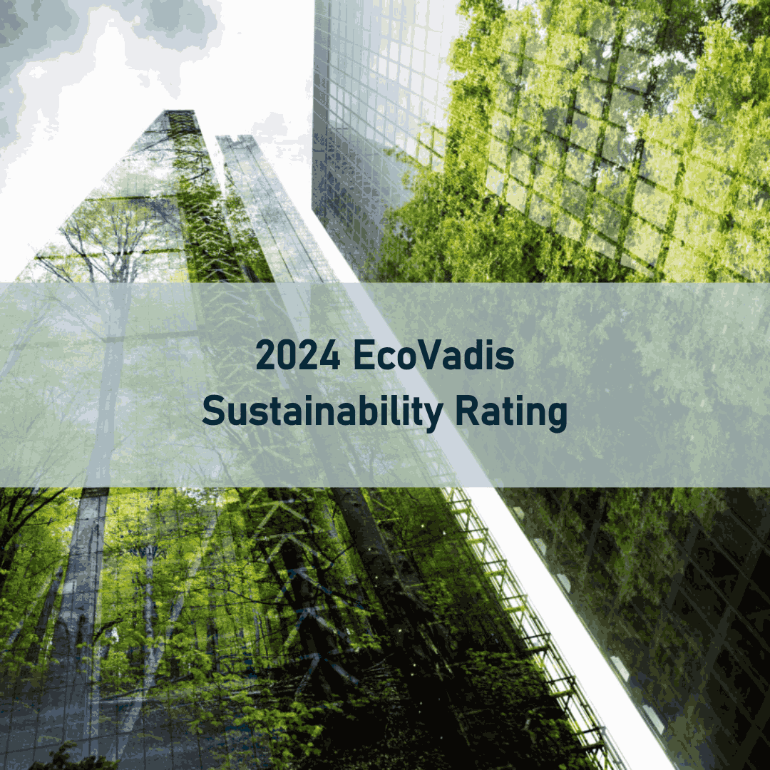 2024 EcoVadis Sustainability Rating ohne Logo