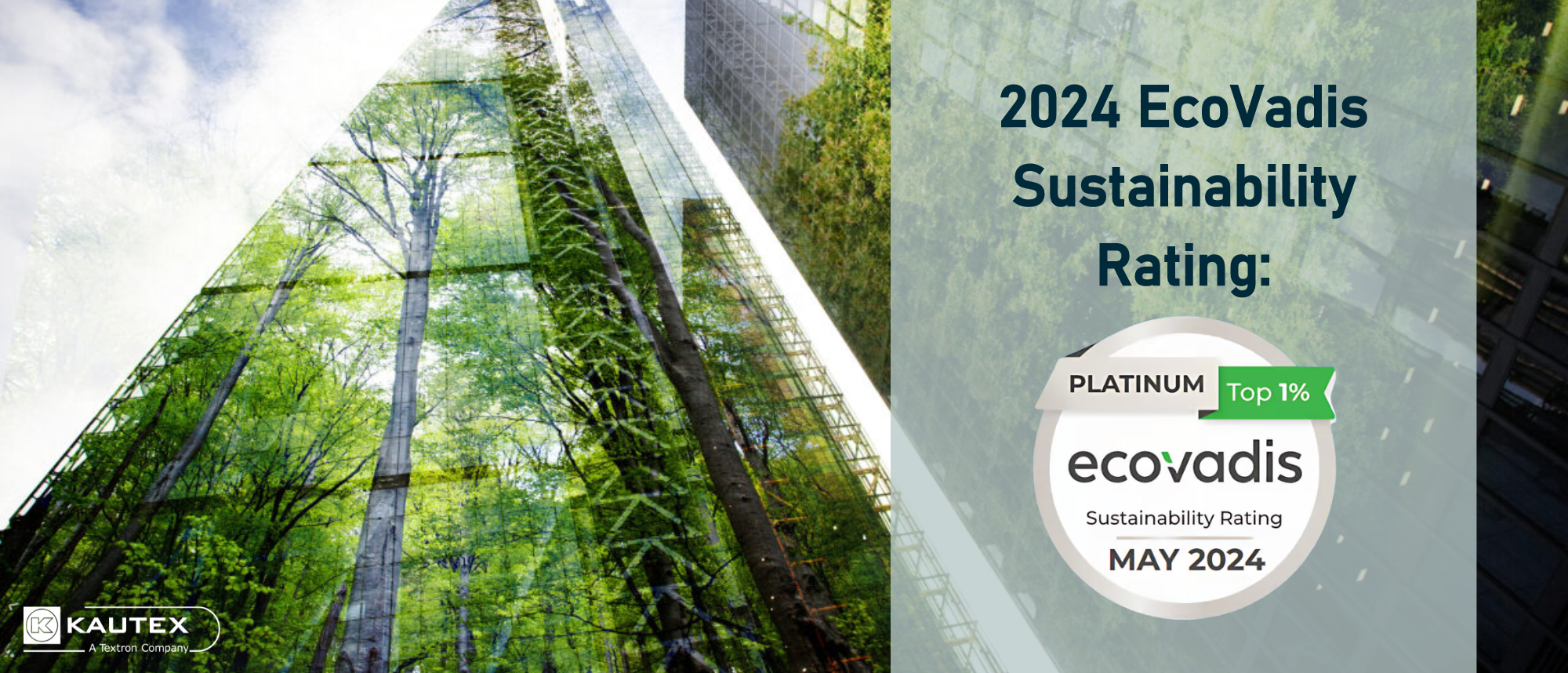 EcoVadis Sustainability Rating - Platin