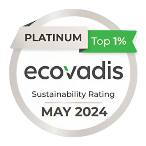 Ecovadis Platinum rating